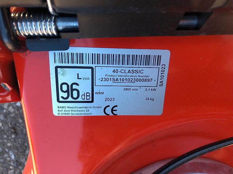 Rasenmäher Sabo 40 Classic