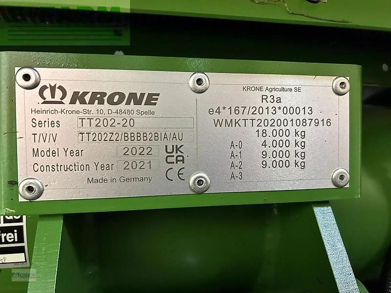 Krone mx 370 gl