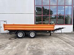 Obermaier 14 14,2 t Tandemkipper- Tieflader