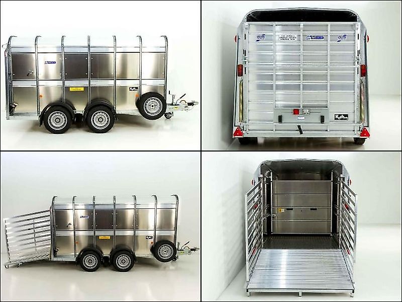 Ifor Williams Viehanhänger TA5 HD 12x6 156x372cm Höhe 183 3,5t Do