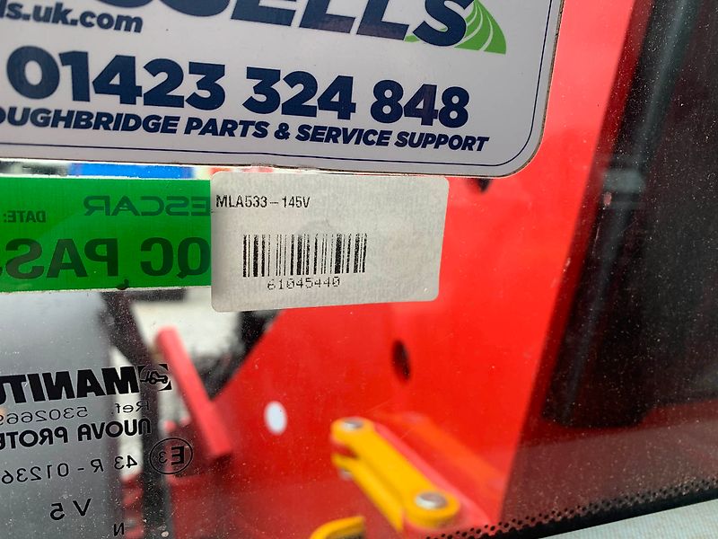 Manitou MLA 533-145 V+ Telehandler For Sale