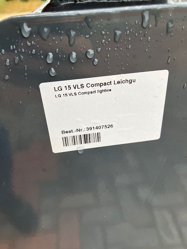 Saphir Leichtgutschaufel LG 15 VLS Compact