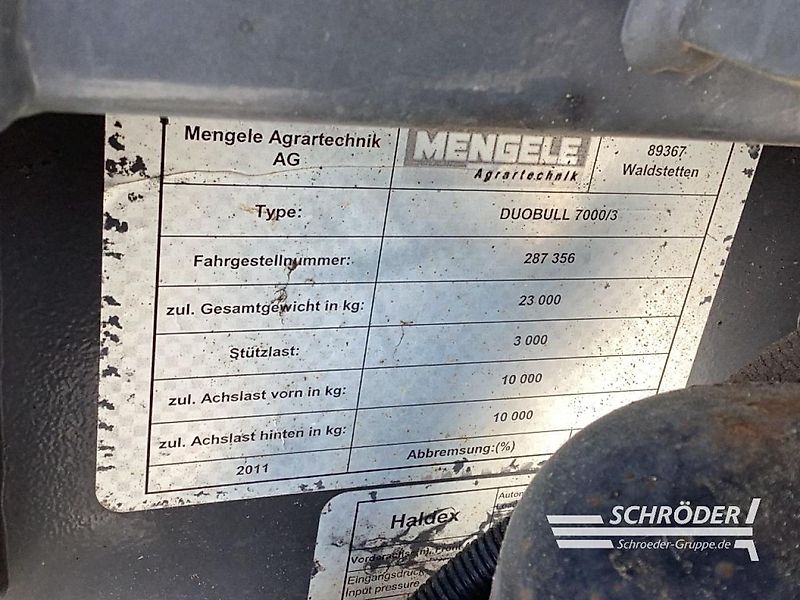 Mengele DUO BULL 7000 RS