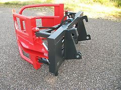 Hofstede Ronde balenklem balen pakken klem met euro , model Giant of Weidemann aankoppeling