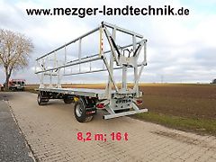 CynkoMet Ballenwagen BW 16 t H2 (Hydraulische Ladungssicherung) Strohwagen
