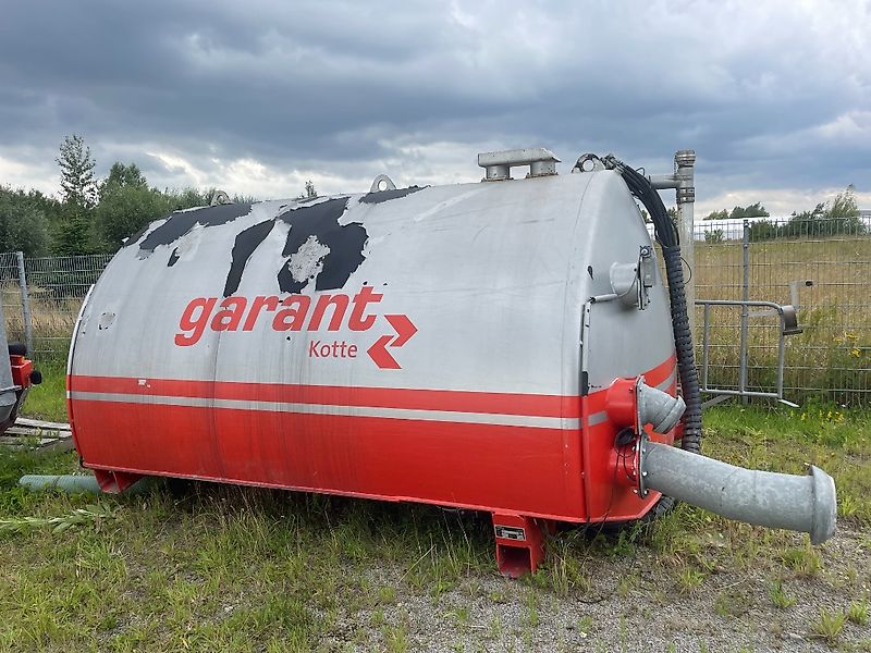 Kotte Garant Tankaufbau Front und Heck