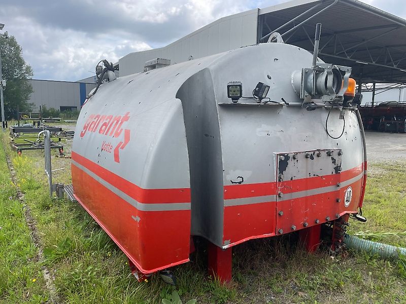 Kotte Garant Tankaufbau Front und Heck