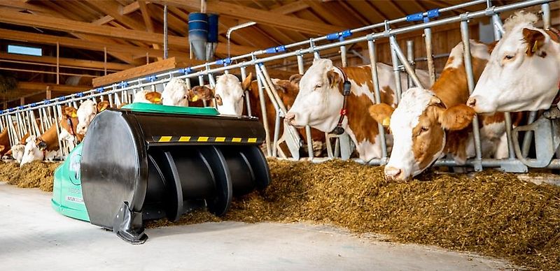 Vollautomatischer Futterschieber Roboter Fütterungsroboter GOLD