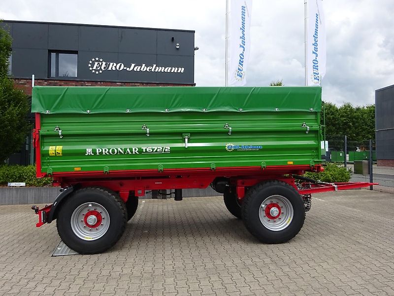 Pronar Zweiachsdreiseitenkipper, T 672/2, 14 to, NEU