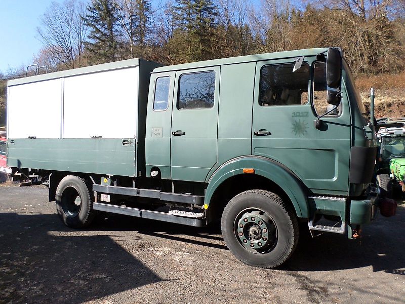 Mercedes-Benz 1017 A 12 To 4x4 Doppelkabiener Winde AHK