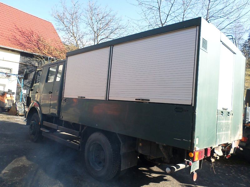 Mercedes-Benz 1017 A 12 To 4x4 Doppelkabiener Winde AHK