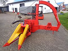 Pöttinger Modell MEX 2Rotation TYP MH430 Pötinger Maishäcksler Einreihiger Anbaumaishäcksler Zapfwellendurchtrieb Anhängerkupplung Turmdrehung&Auswurfkrümmer über Bowdenzug