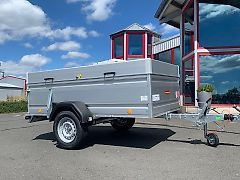 Böckmann Tieflader Anhänger m. Deckel 1350kg Böckmann TL-AL 2513D