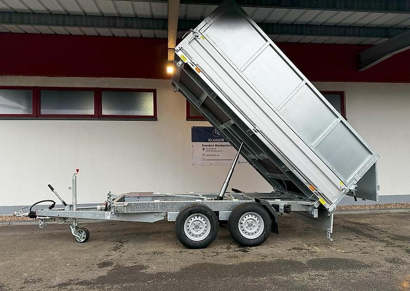Böckmann Anhänger Kipper 3500 kg E-Pumpe Profi Dreiseitenkipper
