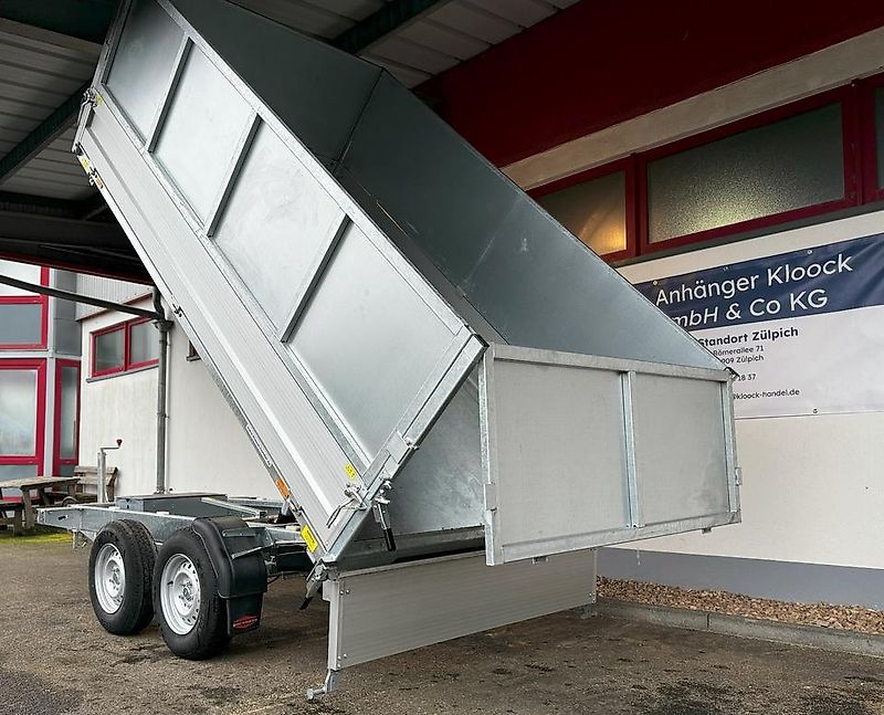 Böckmann Anhänger Kipper 3500 kg E-Pumpe Profi Dreiseitenkipper