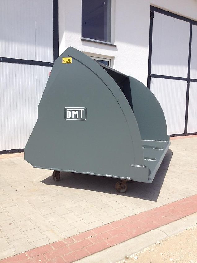 DMT Volumenschaufel 5,0 cbm passend System Volvo ISO-23-727, Kramer/Claas !