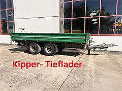 Humbaur HTK 135524 14 t Tandemkipper- Tieflader, Breitber