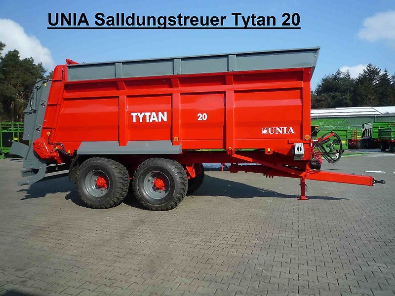 Unia Stalldungstreuer, Miststreuer, Tytan, Tandem, NEU, 11 - 32 to,