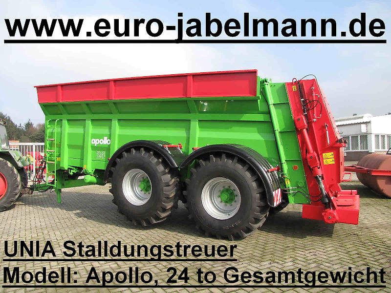 Unia Stalldungstreuer, Miststreuer, Tytan, Tandem, NEU, 11 - 32 to,