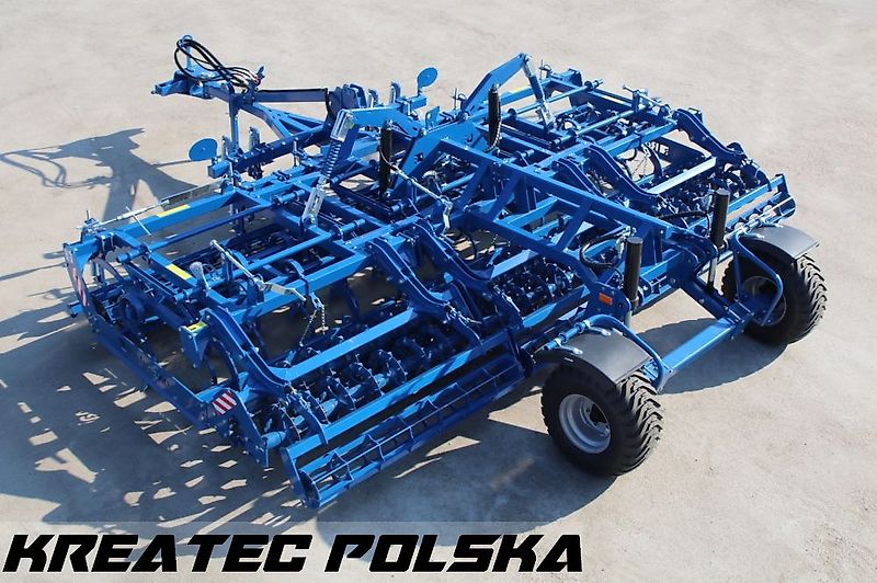 Rolmako Saatbettkombination kompakt / Kompaktgrubber U 684 PRO mit Zinken SU, halb-aufgehängte Version, Breiten von 2,5 m bis 6 m