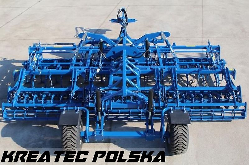 Rolmako Saatbettkombination kompakt / Kompaktgrubber U 684 PRO mit Zinken SU, halb-aufgehängte Version, Breiten von 2,5 m bis 6 m