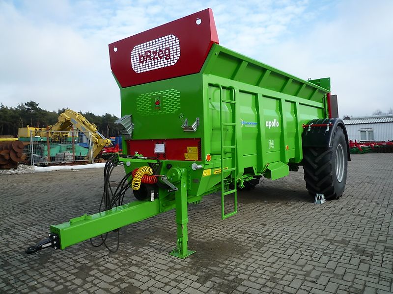 Unia Stalldungstreuer, Miststreuer, Apollo, Einachser, 9-13 t.