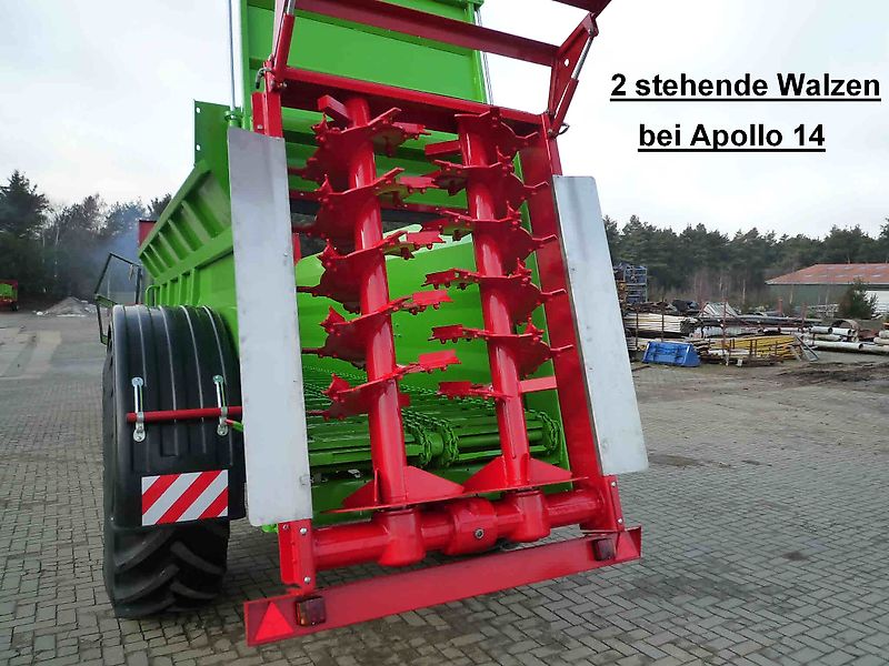 Unia Stalldungstreuer, Miststreuer, Apollo, Einachser, 9-13 t.