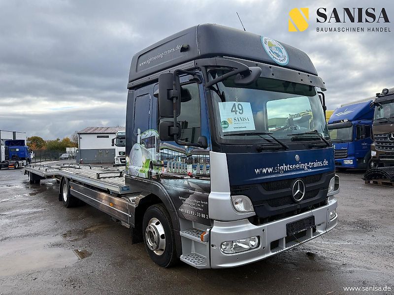 Mercedes-Benz Atego 824 mit Anhänger für 3 PKW/ Seilwinde/Funk
