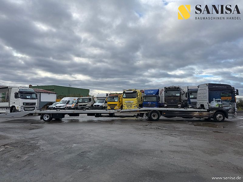 Mercedes-Benz Atego 824 mit Anhänger für 3 PKW/ Seilwinde/Funk