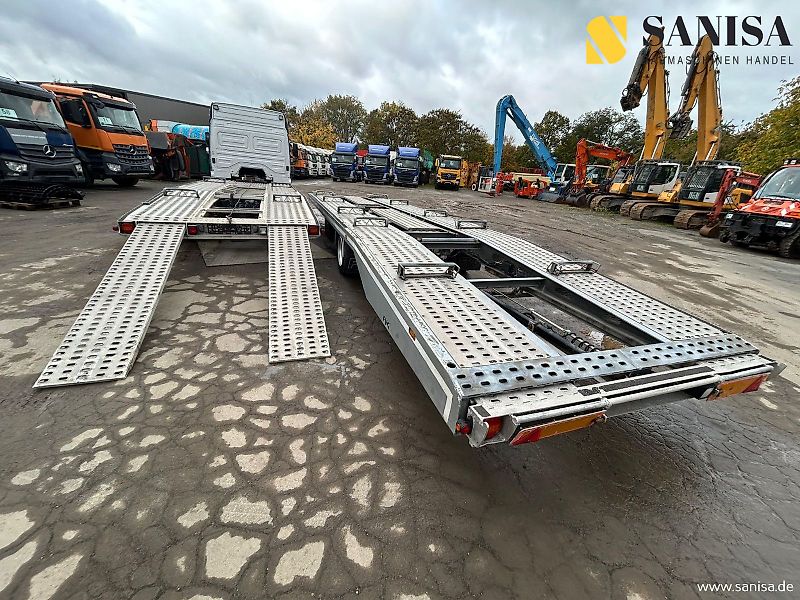 Mercedes-Benz Atego 824 mit Anhänger für 3 PKW/ Seilwinde/Funk