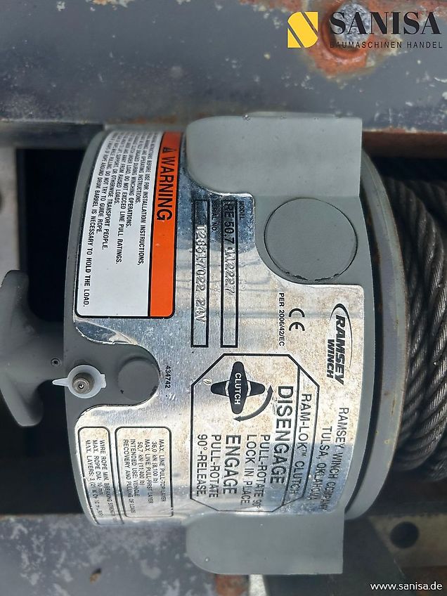 Mercedes-Benz Atego 824 mit Anhänger für 3 PKW/ Seilwinde/Funk