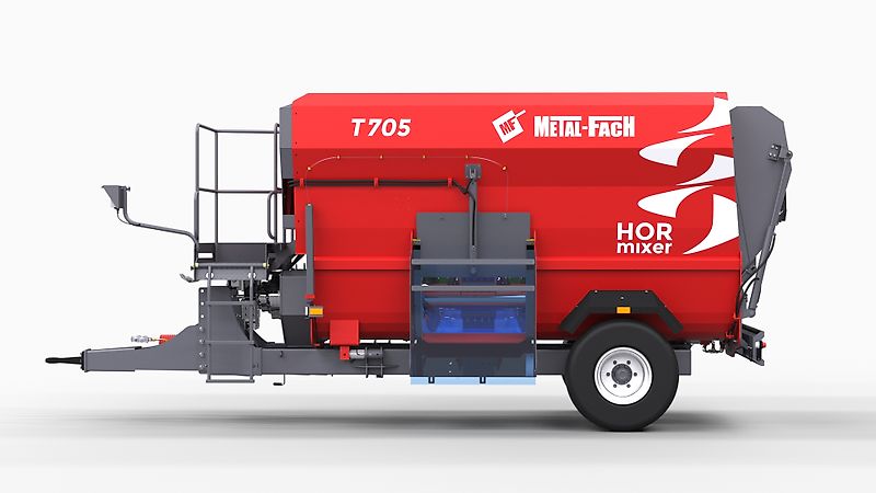 Metal-fach T659 5m3 Optimal Futtermischwagen | Best-Preis