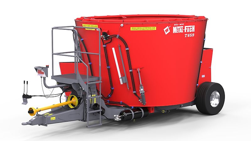 Metal-fach T659 5m3 Optimal Futtermischwagen | Best-Preis