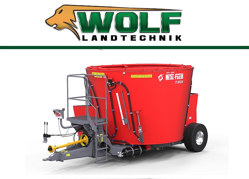 Metal-fach T659 5m3 Optimal Futtermischwagen | Best-Preis