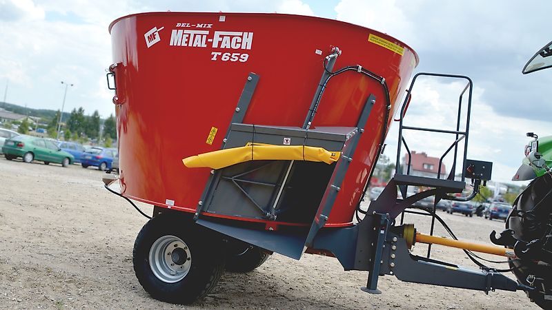 Metal-fach T659 5m3 Optimal Futtermischwagen | Best-Preis