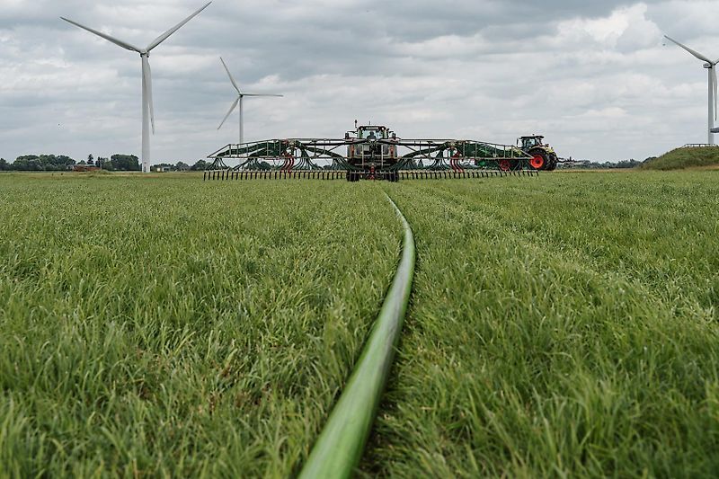 Verschlauchungstechnik Ziehschlauch PROFI ZS PU Gülleschlauch Gülleverschlauchung Beregnung Flachschlauch Verschlauchung