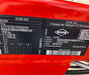 Kuhn GA 8731+ Kuhn GA 8731+