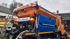 Schmidt Stratos S25K-21 Salzstreuer Salzsilo für Unimog Mercedes Benz 405 U427 430 423 530 527 318 Winterdienst Aebi Schneepflug