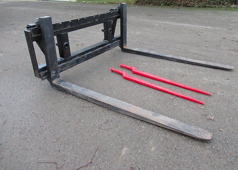 InterAgri Palettengabel 120cm 2,5T mit 2 Ballenzinken TOP ANGEBOTE!!!