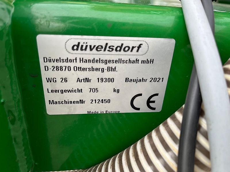 Düvelsdorf Green Rake expert 3m