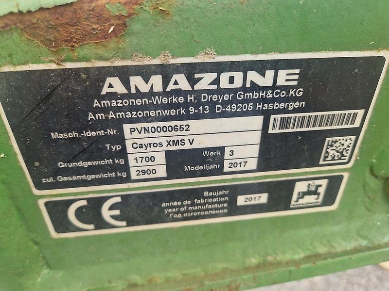 Amazone CAYROS XMS 5-850 VS