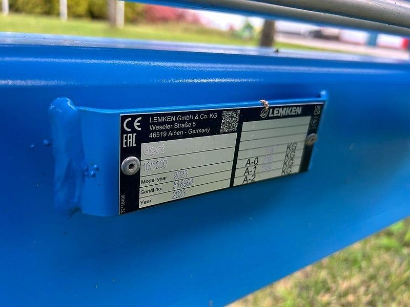 Lemken Heliodor Gigant 10/1000