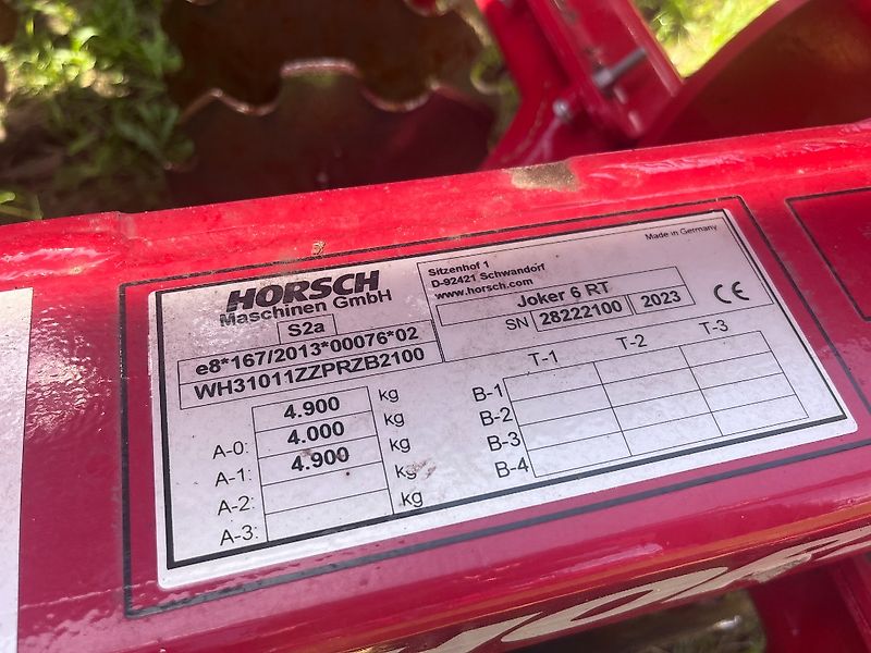 Horsch JOKER 6 RT