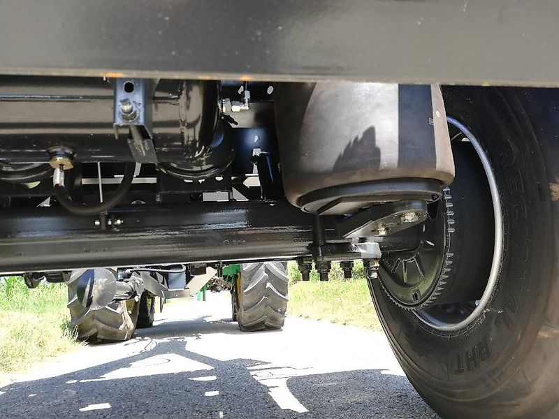 Hofer !! 12 Tonnen Basic-Line NEU !! - 40 oder 60 km/h - 3 Tonnen Stützlast - Luftfederung - Druckluftbremse mit ALB - Spannungswandler von 12 Volt auf 24 Volt - hydraulischer Stützfuß – Dollyachse Dolly Untersetzachse Kipper Anhänger