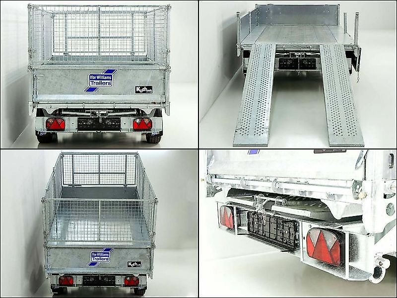 Ifor Williams Heckkipper TT 3017 170x300cm 3,5t|E-Pumpe|Gitter 80