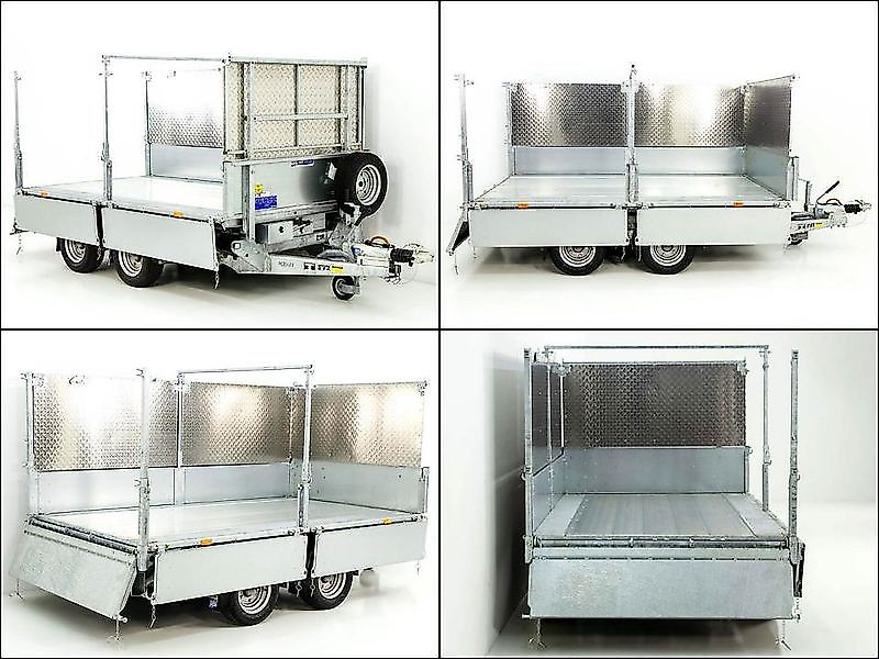 Ifor Williams Heckkipper TT 3017 170x300cm 3,5t|E-Pumpe|BWA 80cm