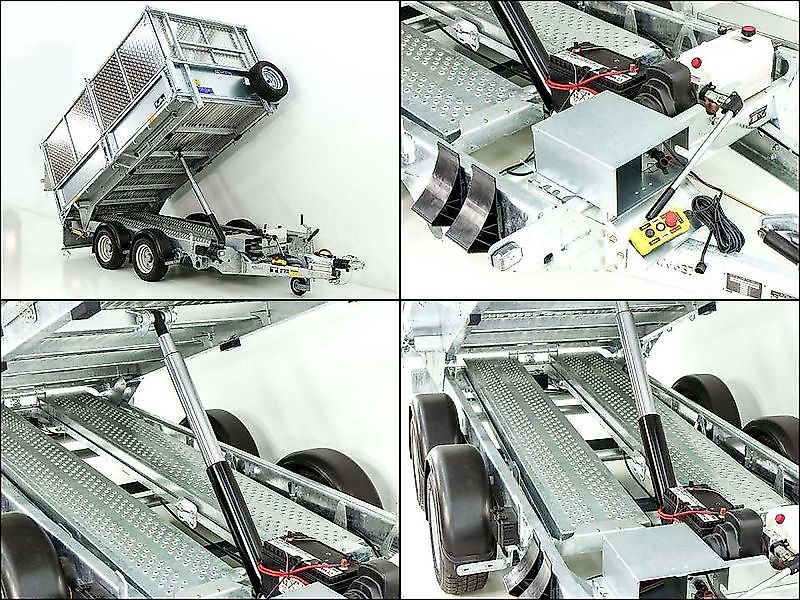 Ifor Williams Heckkipper TT 3017 170x300cm 3,5t|E-Pumpe|BWA 80cm