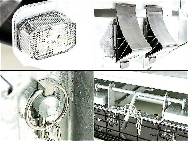 Ifor Williams Heckkipper TT 3017 170x300cm 3,5t|E-Pumpe|BWA 80cm