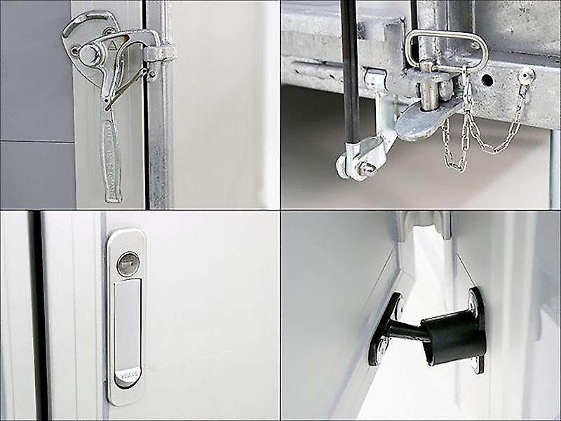 Debon Kofferanhänger C300 148x295cm H:190cm 1,3t|Alu|Polybug|Tür